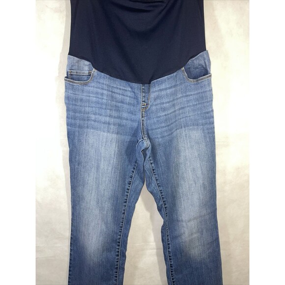 Liz Lange Maternity Bootcut Jeans Size 12 - Picture 3 of 9